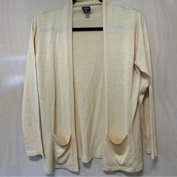 Eileen Fisher Cardigan Women Medium Petite lightweight - Picture 1 of 9